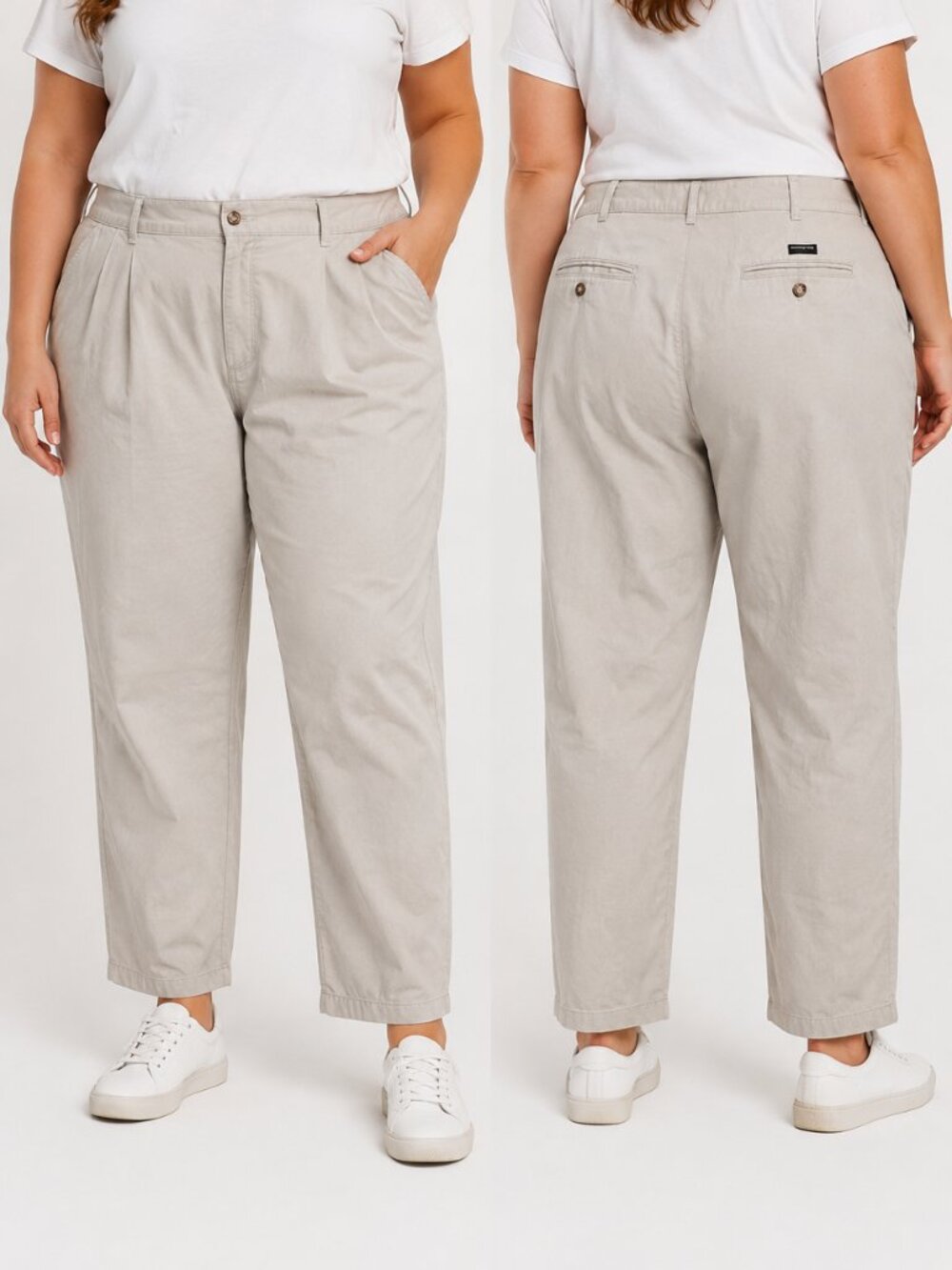 Canyon Creek Women's Khaki Straight Leg Pants Size 12x30 Beige Casual Comfort